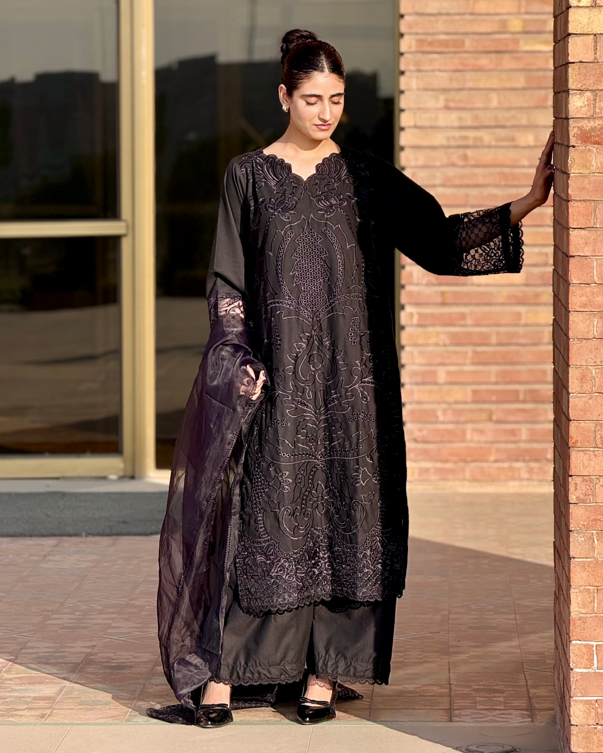Black Shanzay 3pc