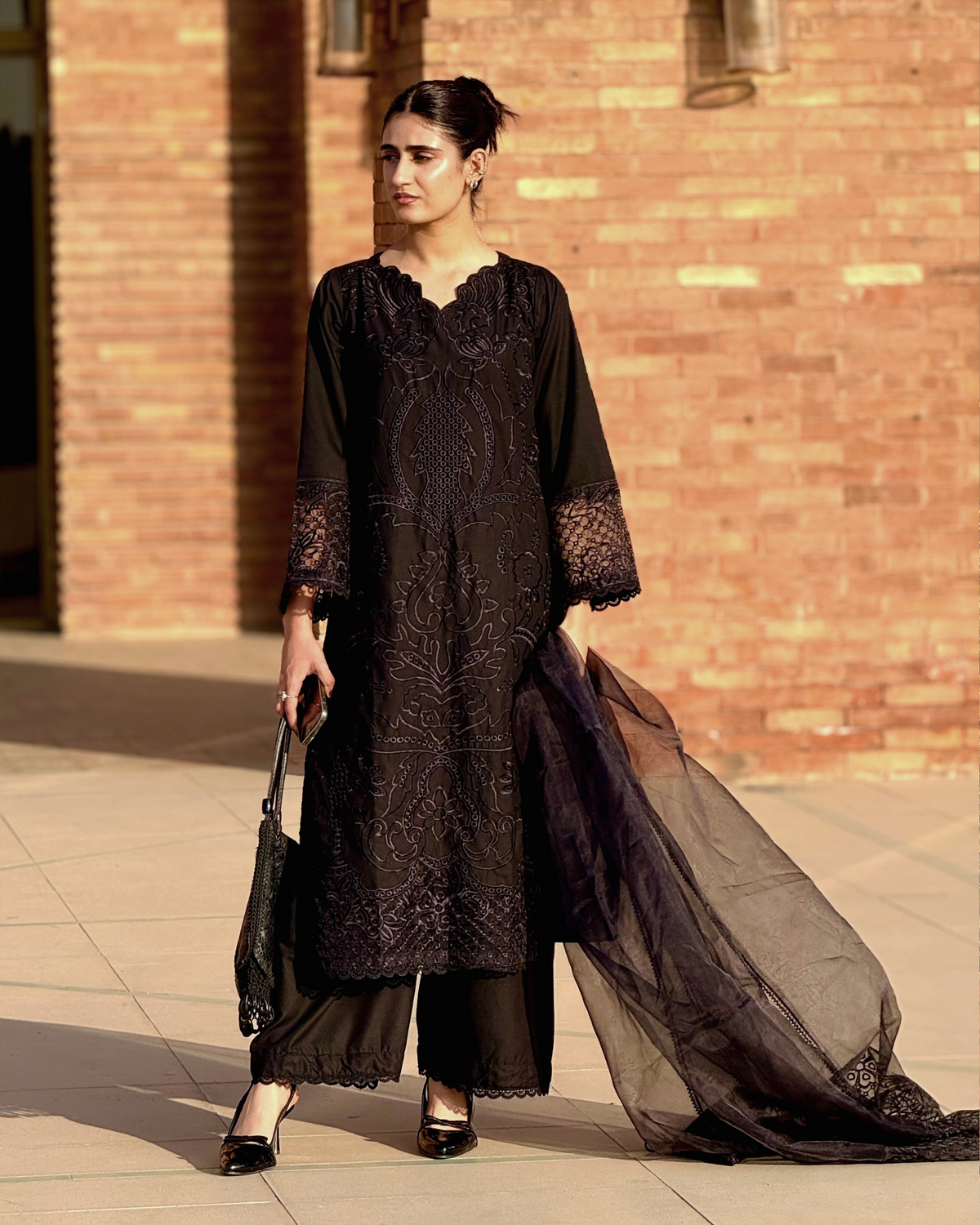 Black Shanzay 3pc