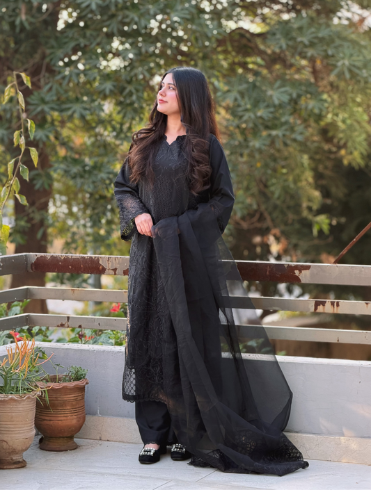 Black Shanzay 3pc