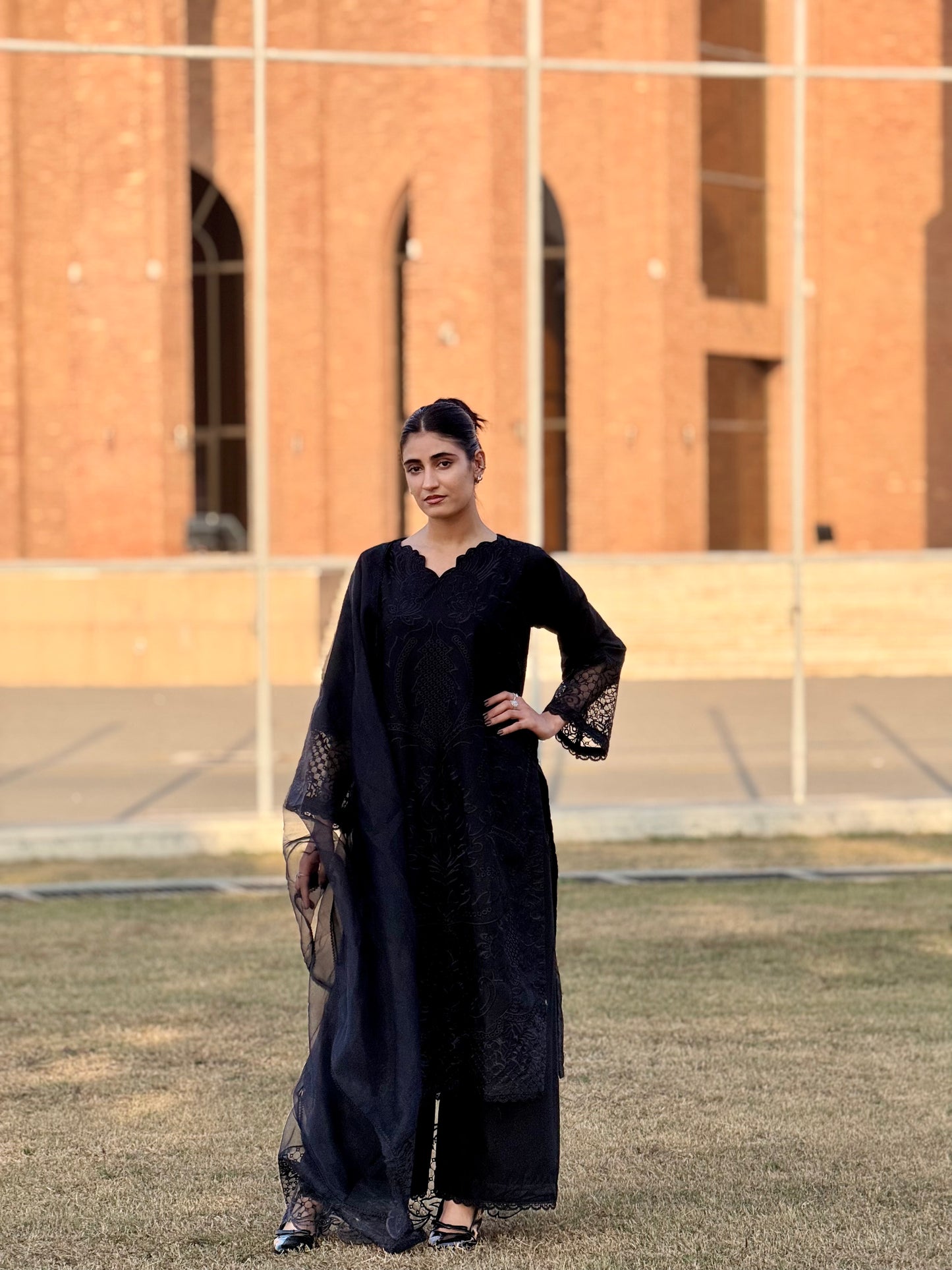 Black Shanzay 3pc